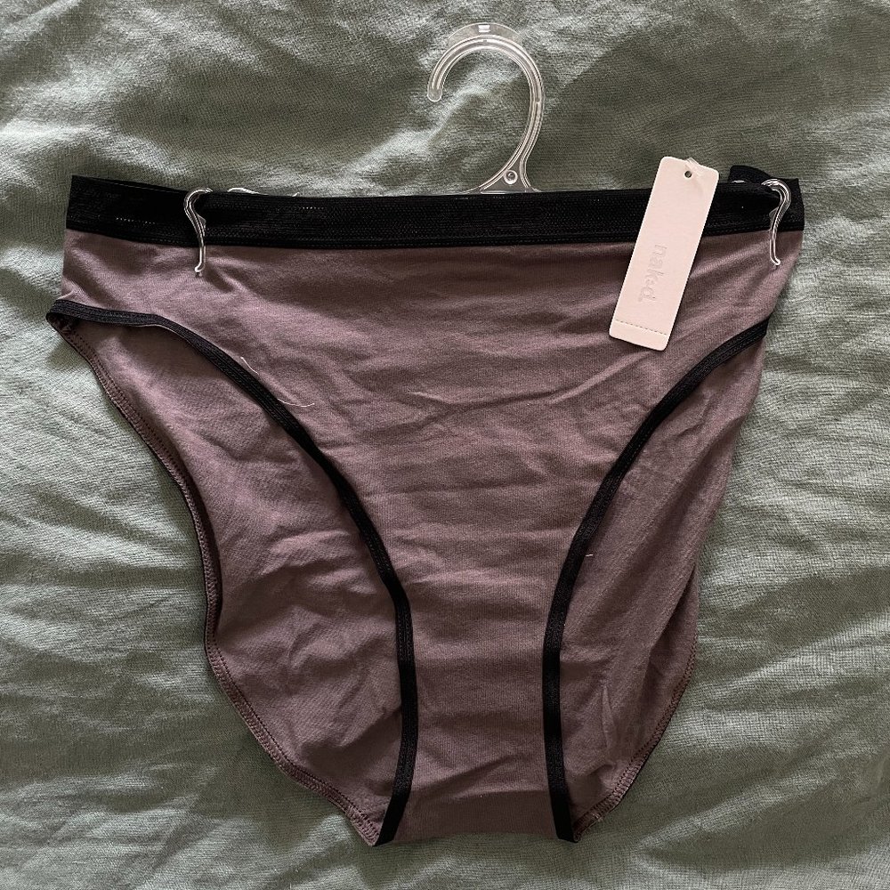 Naked Everyday Pima Cotton Modern Brief Size M